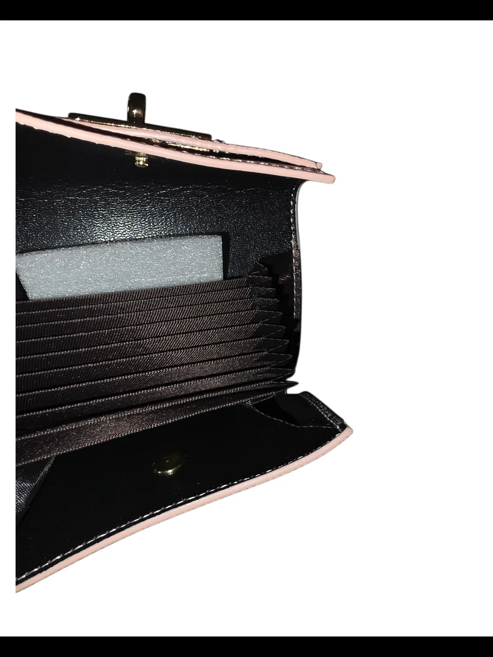 Brand New - Black & Blush Pink Compact Cardholder Bundle